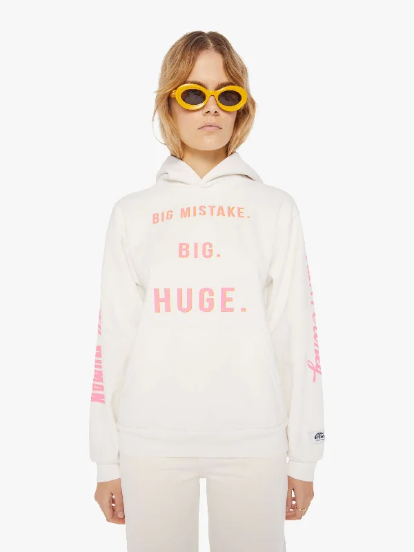 Massive Deals Cloney Pretty Pullover Hoodie - White