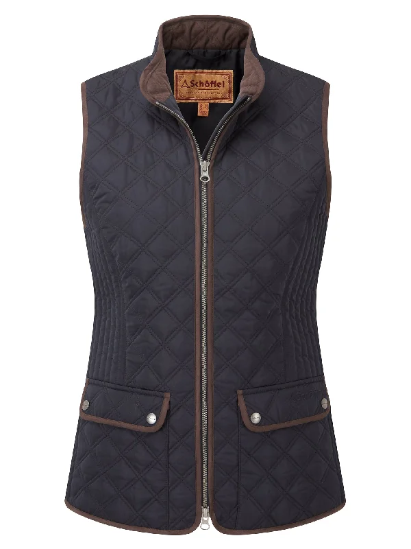 Don't Miss Quilted Gilet - Midnight