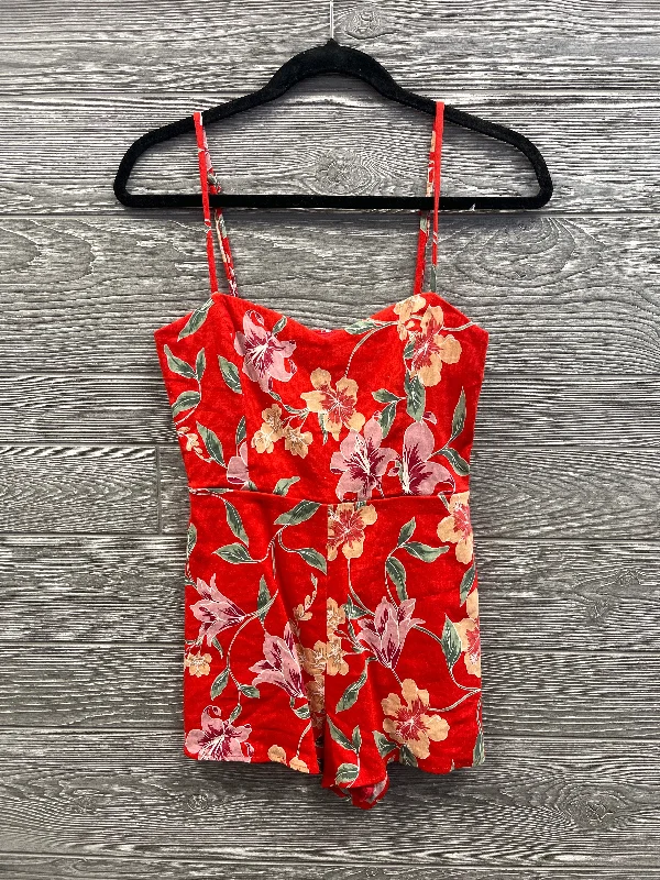 Special Promotion Romper By Clothes Mentor In Red, Size: Xs