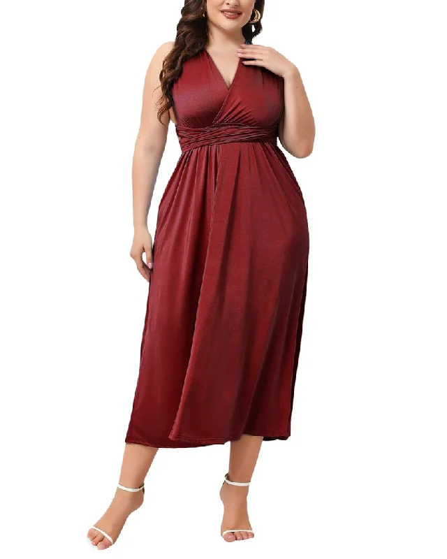 Today's Special Nino Balcutti Plus Maxi Dress