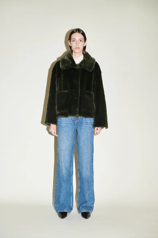 Today Only Traci Forest Green Jacket
