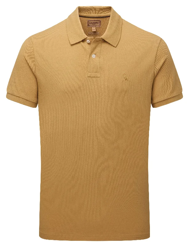 Don't Miss St Ives Tailored Polo Shirt - Mustard