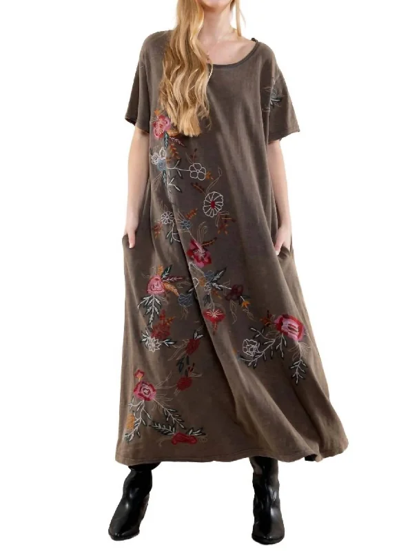 Price Rollback Taos Dress In Khaki