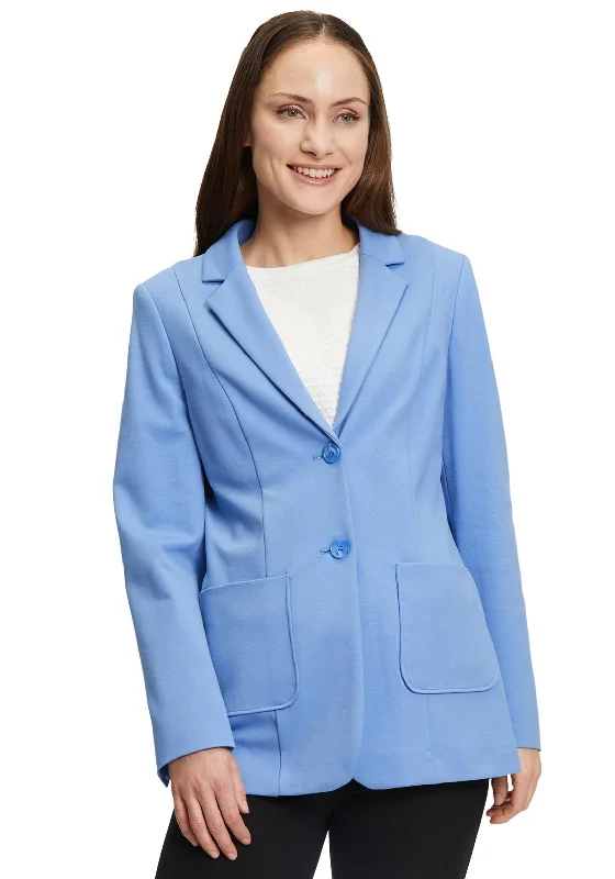 Special Offer Betty Barclay Large Patch Pocket Blazer, Ultramarine