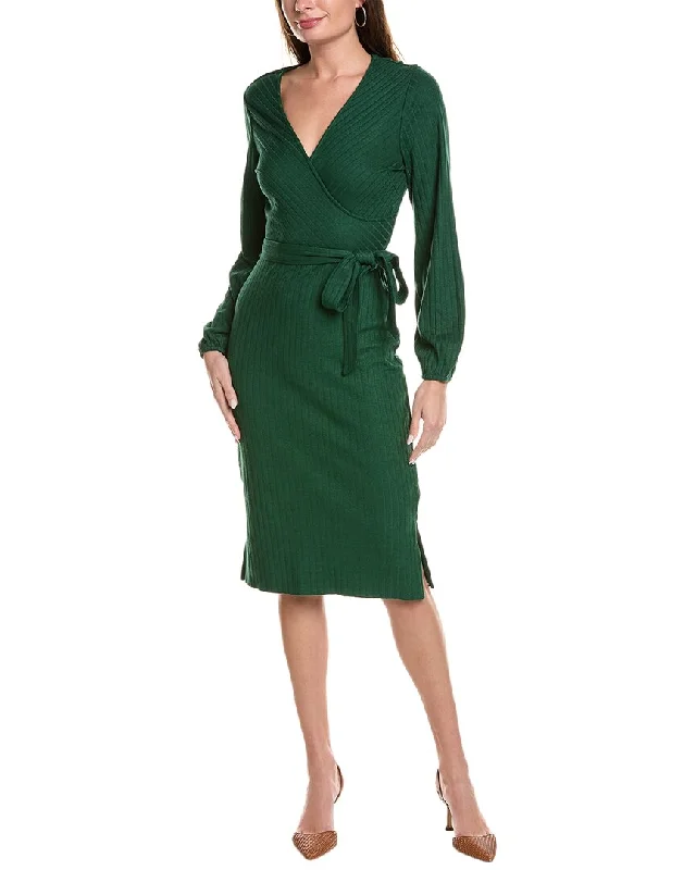 Fantastic Offers Leota Surplice Midi Dress