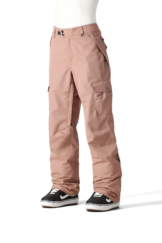 Doorbuster Deal 686 Women's Aura Insulated Cargo Snowboard Pants Antler 2025