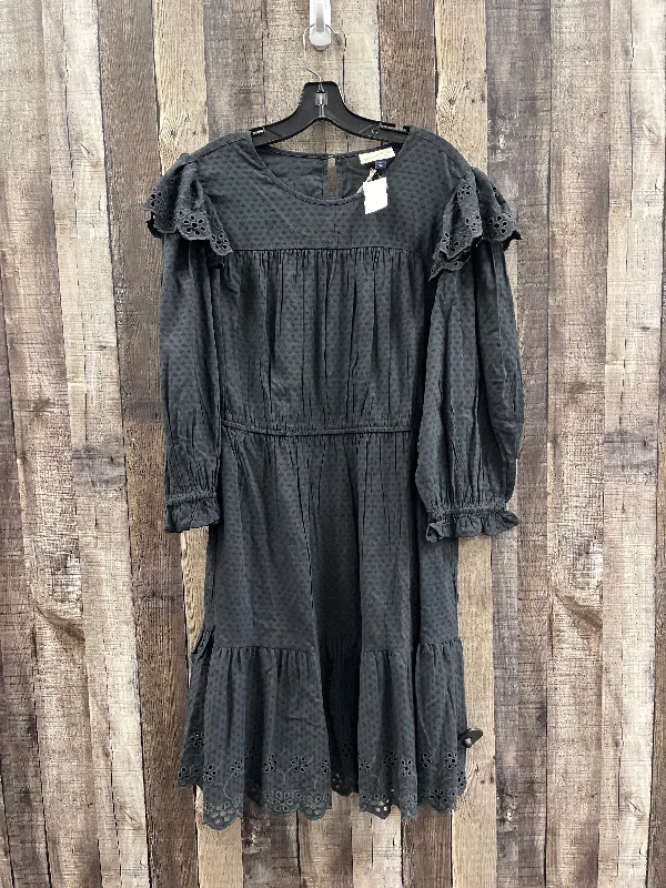Deal Mania Dress Casual Midi By Universal Thread In Grey, Size: Xxl