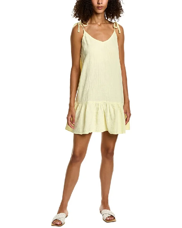 Incredible Offers Monrow Gauze Easy Mini Dress