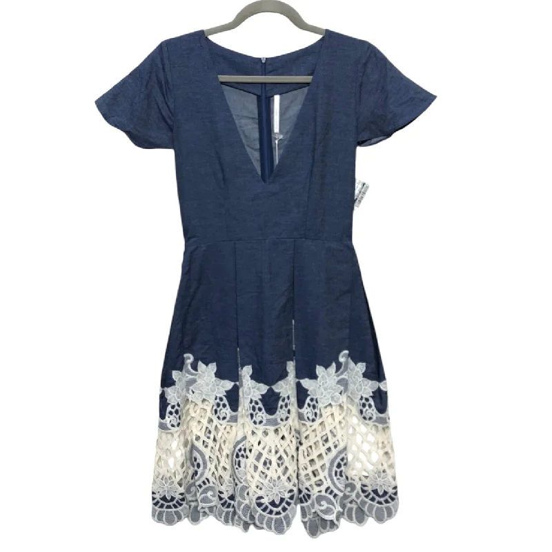 Fantastic Deals Dress Casual Short By Clothes Mentor In Blue, Size: S