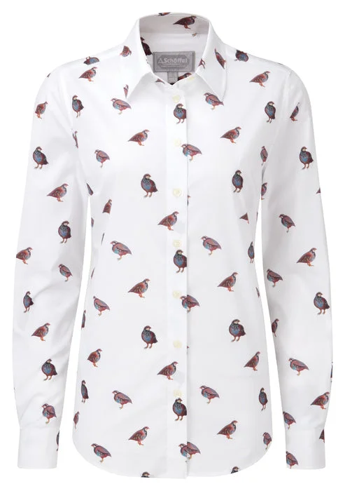 Instant Discount Norfolk Shirt - French Partridge Print