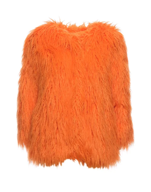 New Arrival Coat for woman M604MO B0032 ORANGE ALABAMA MUSE