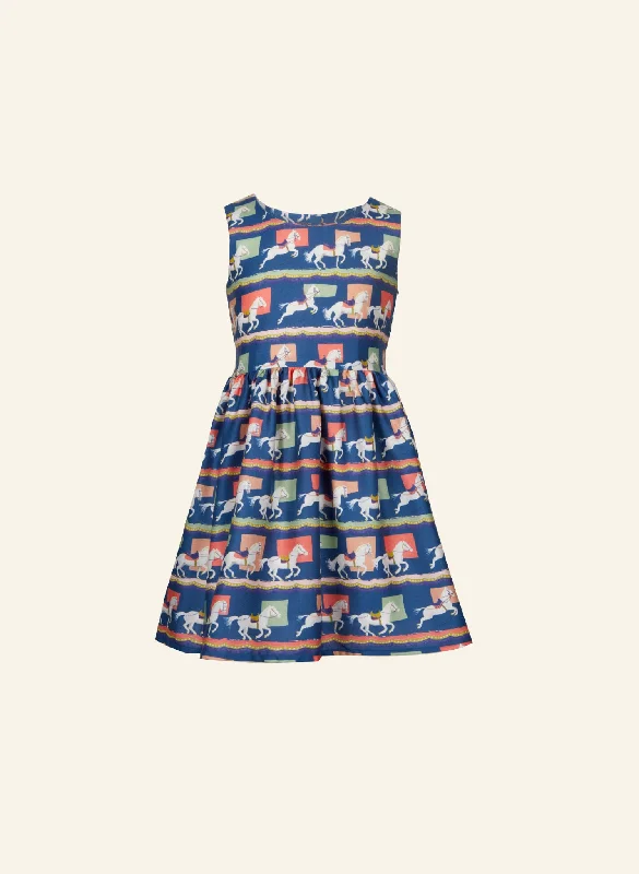 Exclusive Savings Martha Children's Dress - Blue Show Ponies