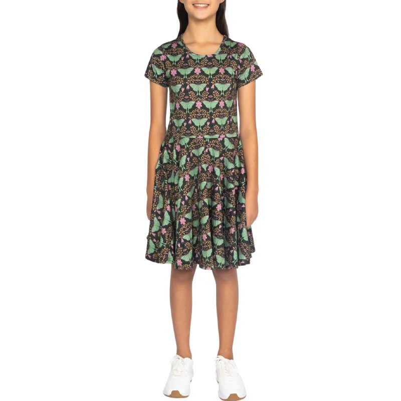Great Deals Luna Moth Kids Twirl Dress