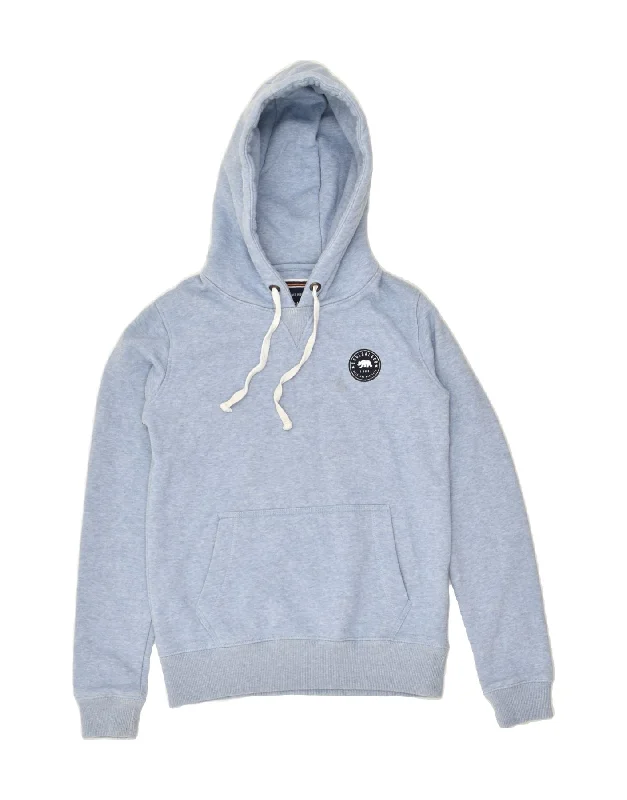 Warehouse Sale SOUL CAL Womens Hoodie Jumper UK 8 Small  Blue Cotton