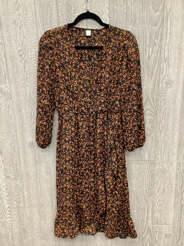 Midnight Sale Dress Casual Midi By Old Navy In Black, Size: S
