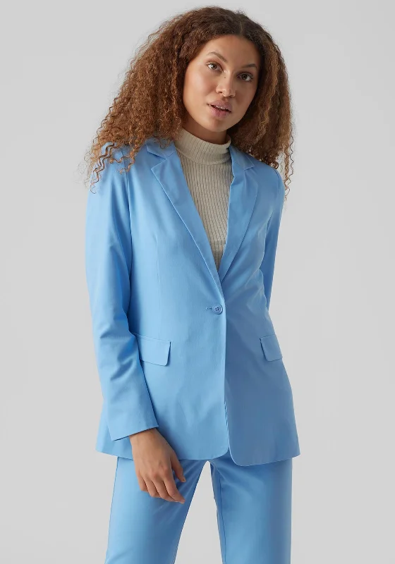 Flash Deals Vero Moda Zelda Loose Blazer, Little Boy Blue