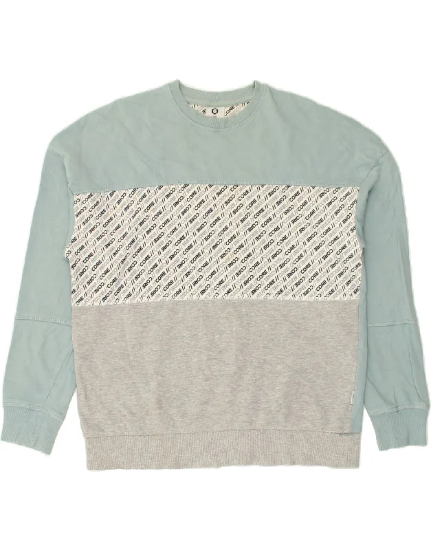 Don’t Miss Out JACK & JONES Womens Graphic Sweatshirt Jumper UK 16 Large Blue Colourblock Don’t Miss Out JACK & JONES Womens Graphic Sweatshirt Jumper UK 16 Large Blue Colourblock