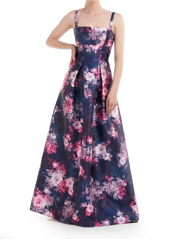 Price Break Maxine Gown In Wood Rose