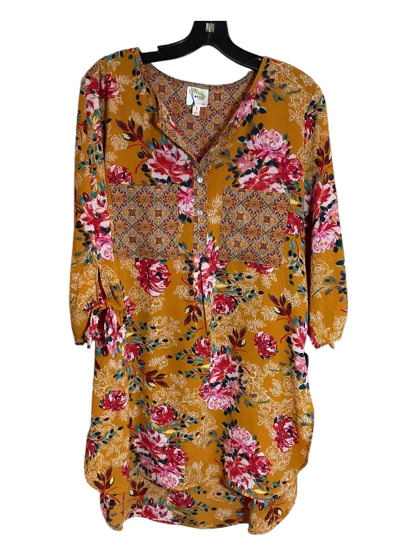 Today’s Deal Dress Work By Clothes Mentor In Yellow, Size: L