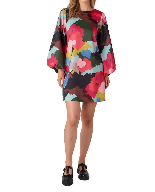Final Markdown Cecily Dress In Painted Floral
