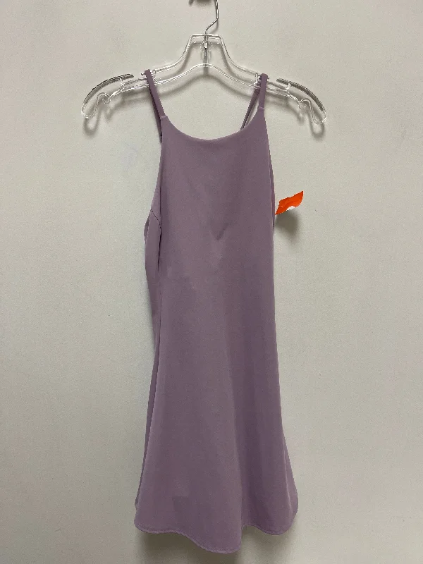 Special Price Athletic Dress By Clothes Mentor In Purple, Size: M