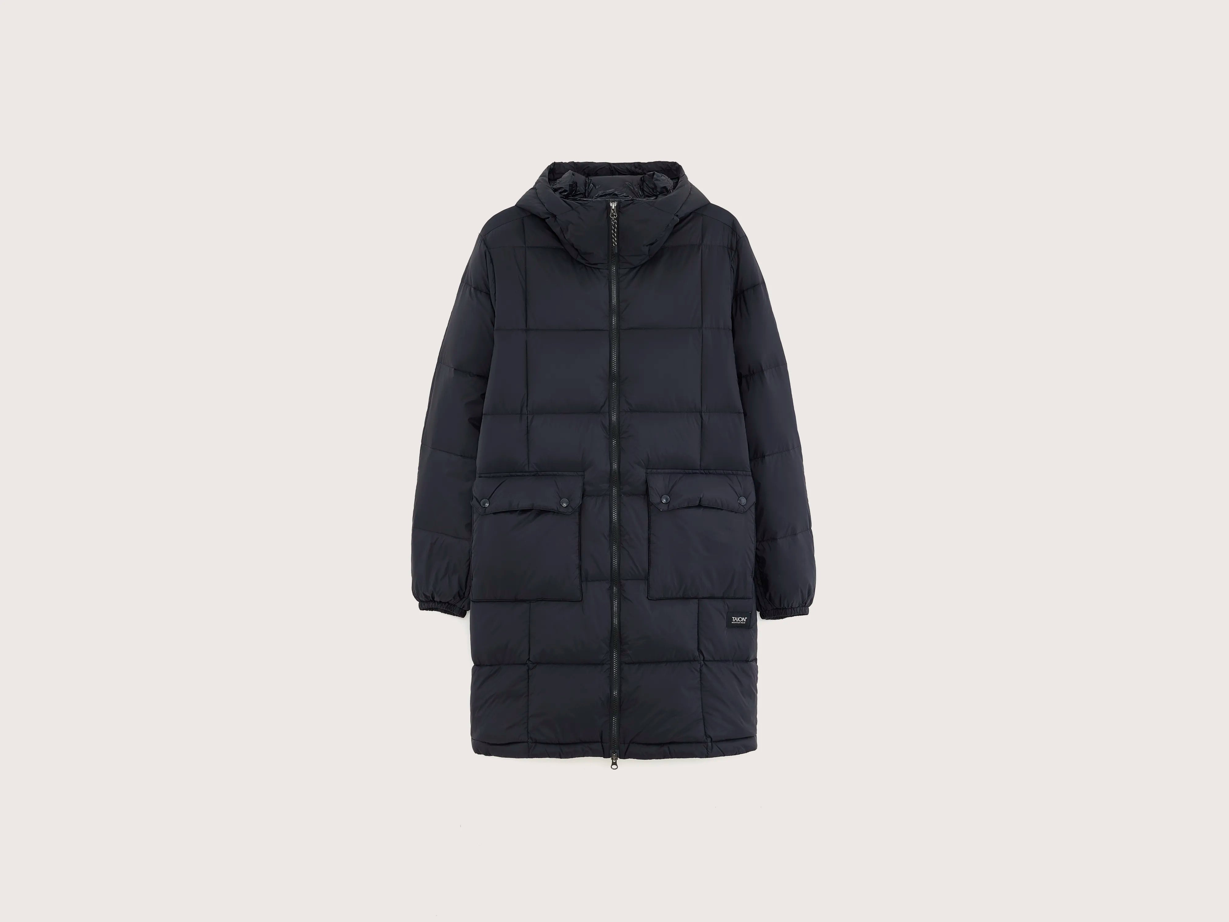 Year-End Clearance Mountain Packable Volume Hood Down Coat (242 / W / BLACK)