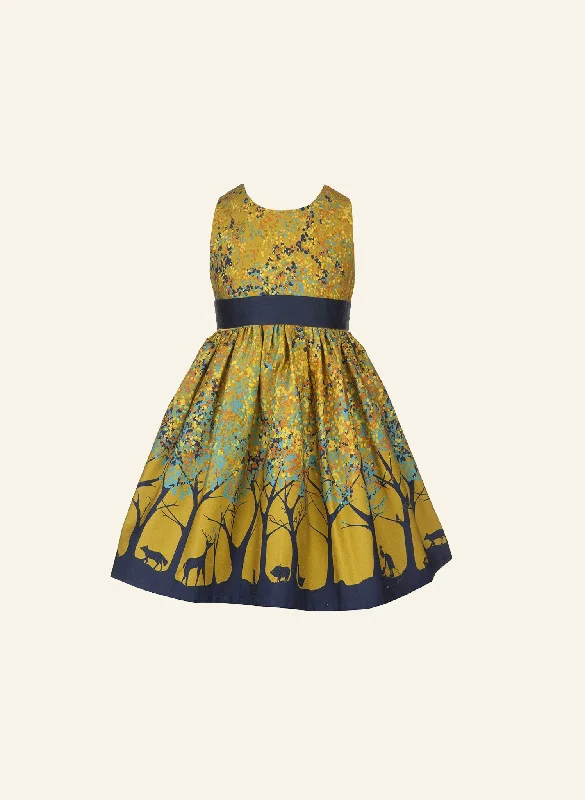 Bargain Prices Martha Baby / Toddler Dress - Mustard Forest