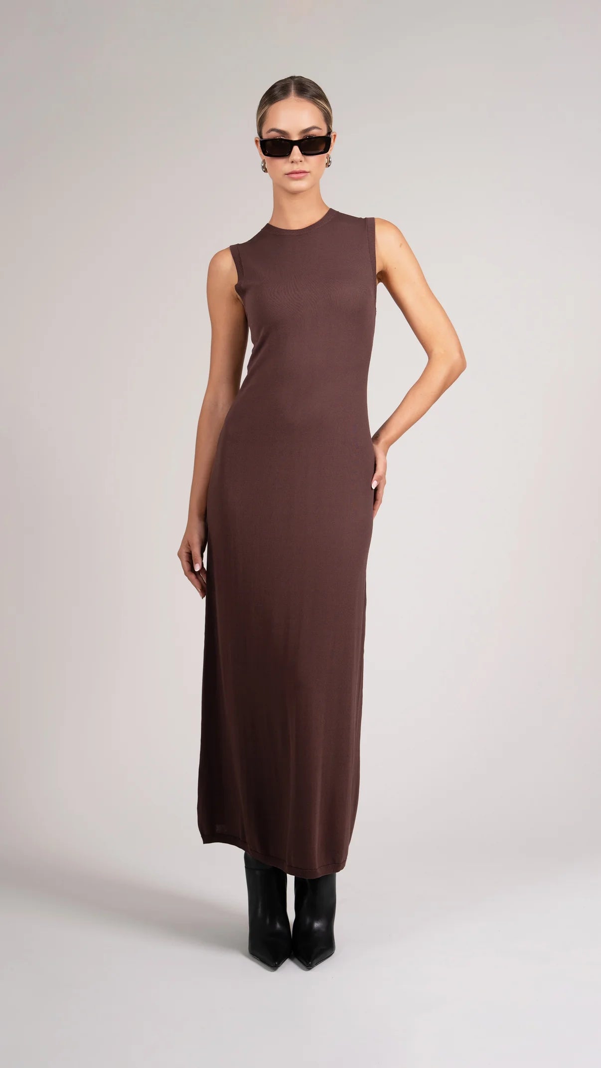 Sneak Peek Sale Parentezi - Marylin Knit Dress - Chocolate