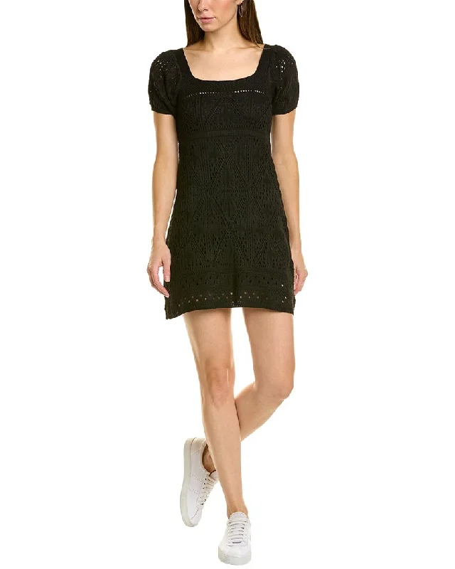 New Markdowns Reveriee Pointelle Sweaterdress