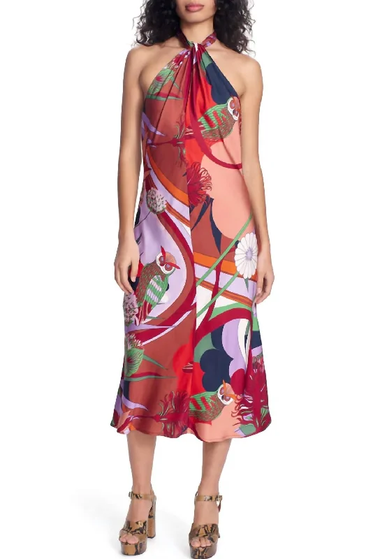 Limited Availability Mina Dress In Multi