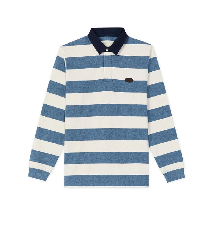 Savings Spectacular Tweedale Rugby Shirt - Blue/White