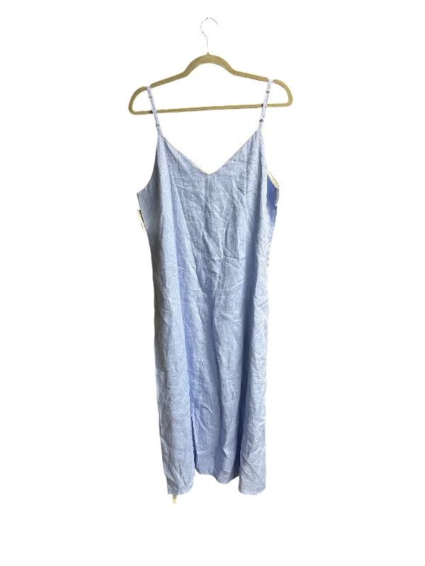 Midnight Madness Dress Casual Maxi By Clothes Mentor In Blue, Size: M