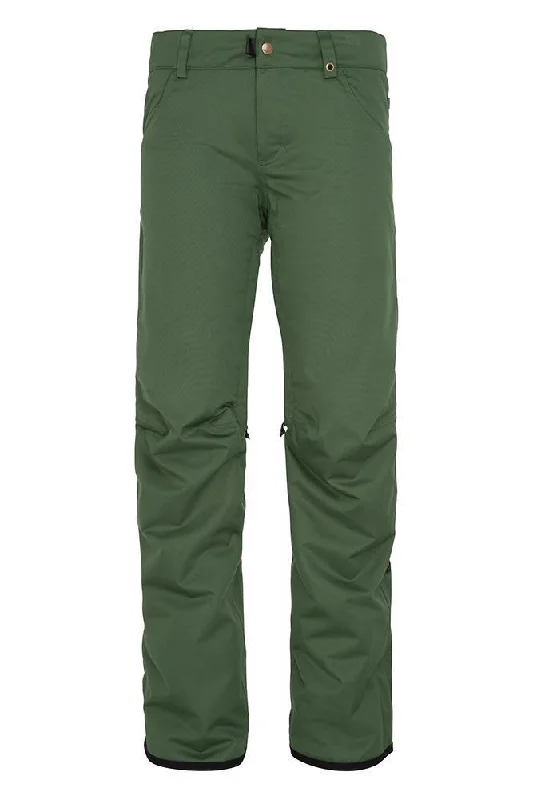 Crazy Savings 686 Mid-Rise Insulated Snowboard Pants Women's Pine Green 2022
