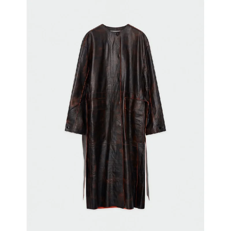 Deal Dash Vince Leather Coat