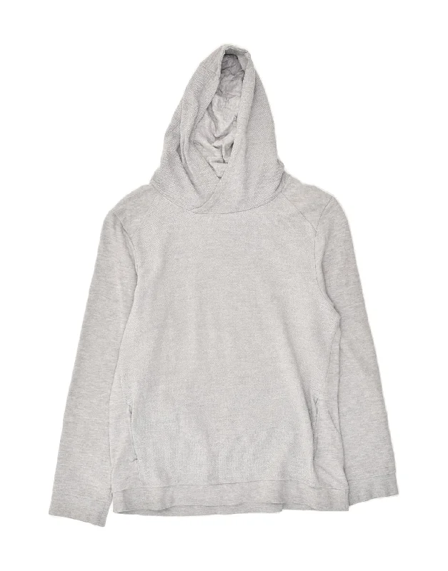 Big Discounts JULES Womens Hoodie Jumper UK 16 Large Grey Cotton