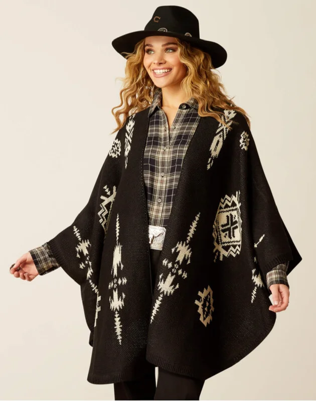 Year-End Sale Ariat Delta Poncho Women's 10052047