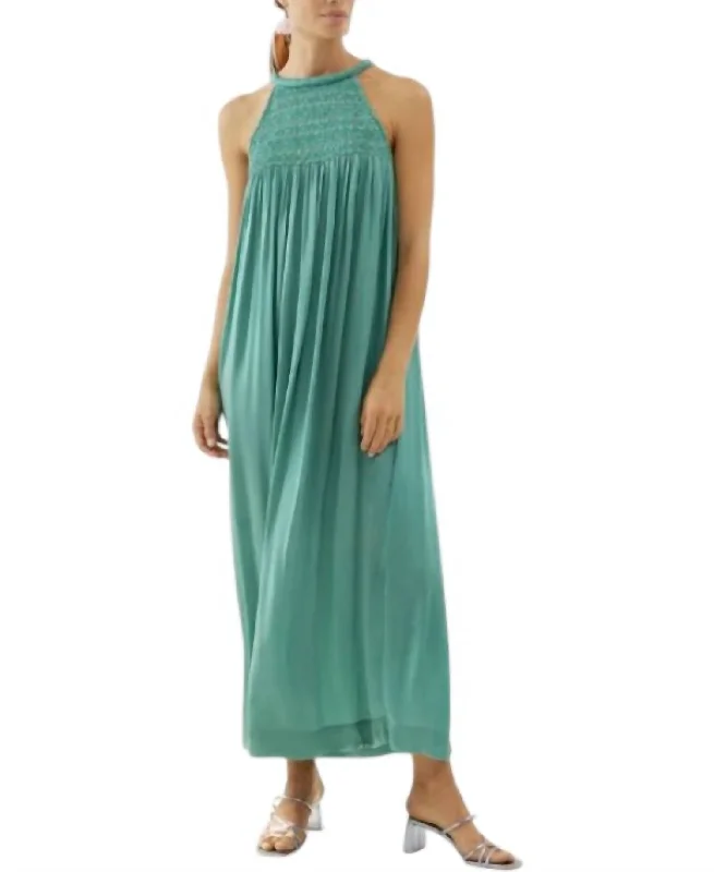 Discount Mania Marjorie Dress In Peacock