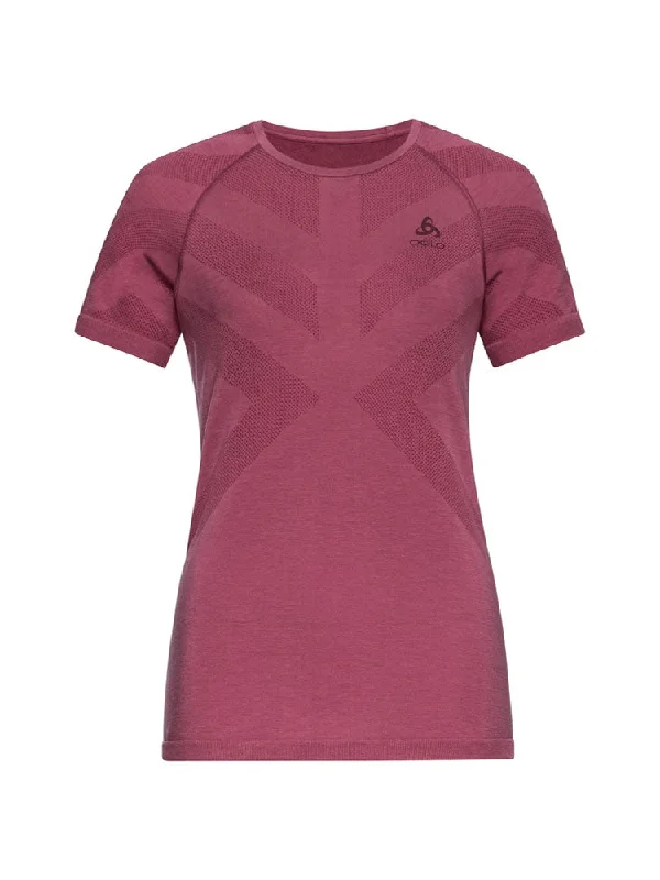 Buy Now Kinship Light Base Layer Tee - Holly Berry Melange