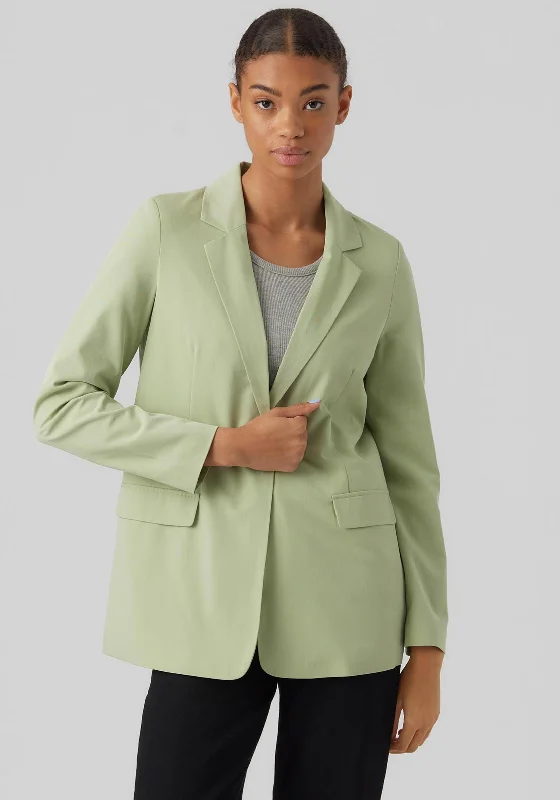 Great Bargains Vero Moda Zelda Loose Blazer, Reseda