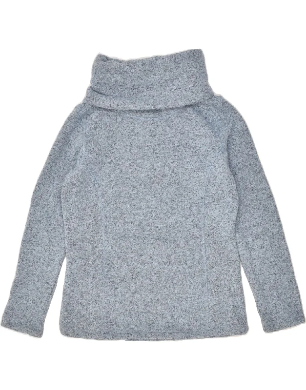 Holiday Sale MOUNTAIN WAREHOUSE Womens Roll Neck Jumper Sweater UK 14 Large  Blue