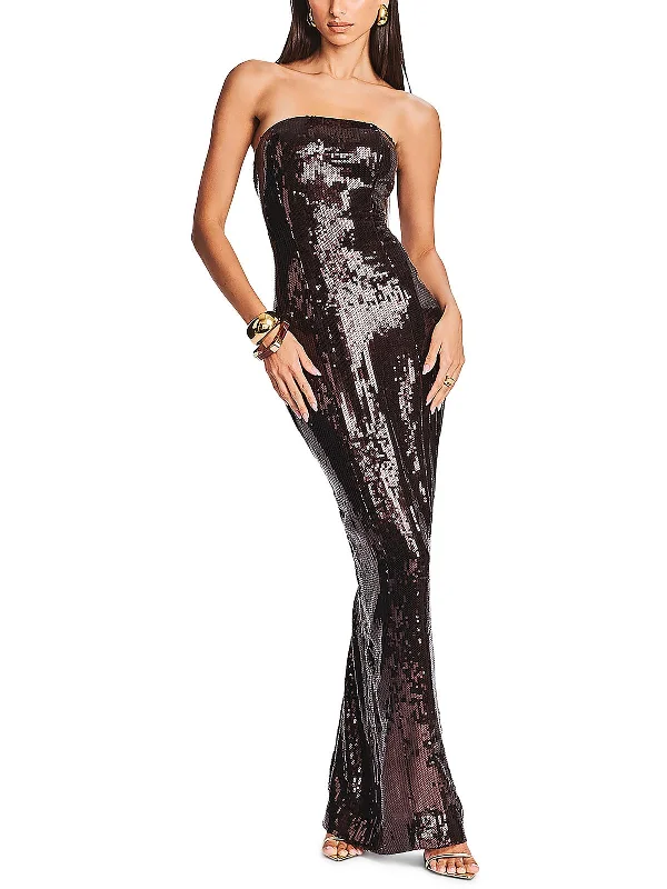 Super Sale Ember Womens Strapless Long Evening Dress