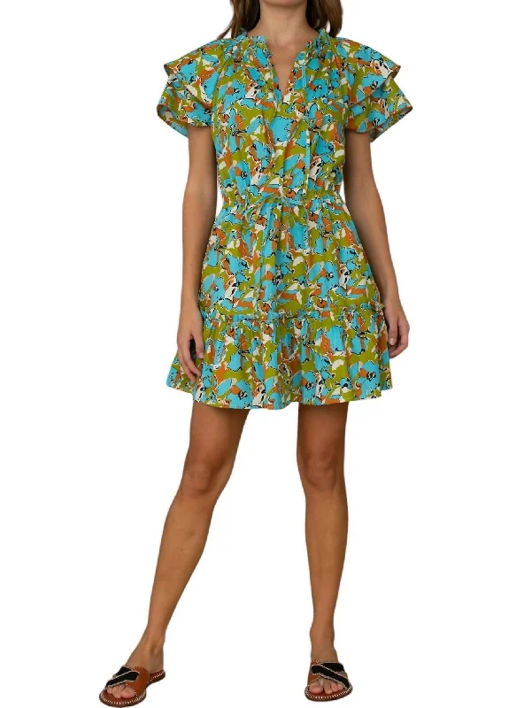 Customer Appreciation Sale Tinsley Dress In Abstract