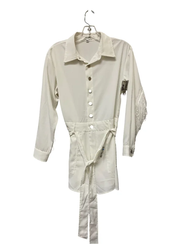 Price Reduction Romper By Clothes Mentor In White, Size: S