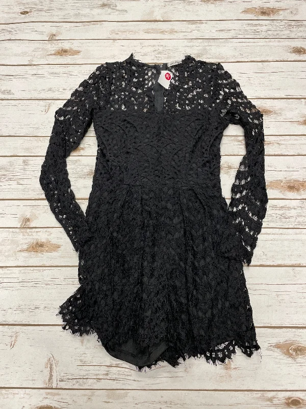 Price Blitz Romper By Charlotte Russe In Black, Size: S
