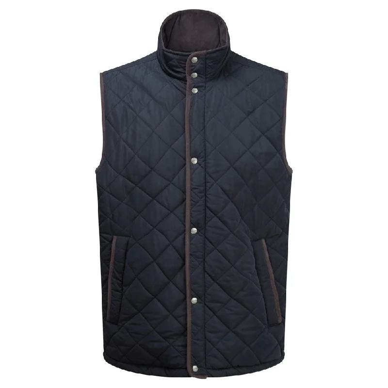 Can't Miss Barrowden Quilt Gilet - Midnight
