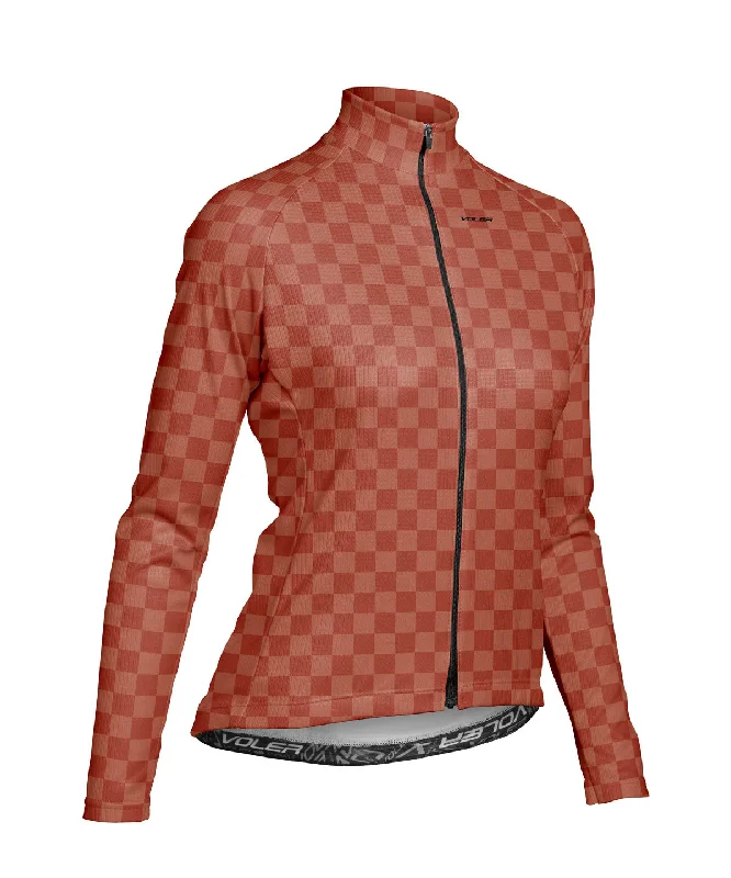 Markdowns W. PELOTON THERMAL JERSEY - CHECKERS