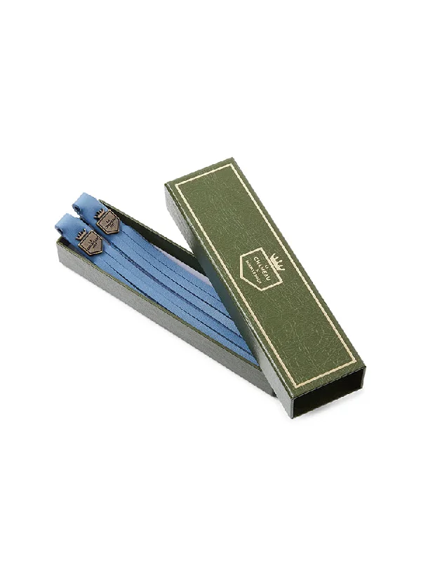 Extra Savings L'Alliance Leather Tassels - Bleu Clair