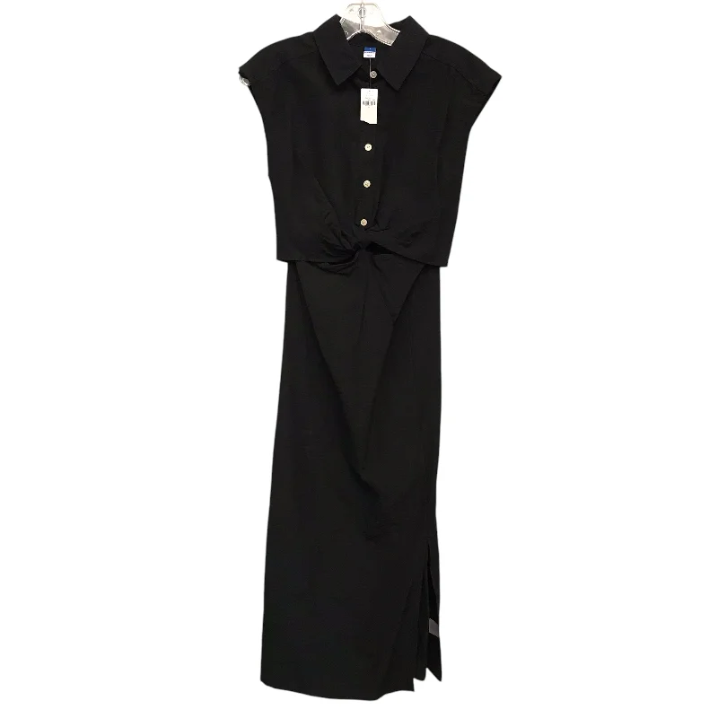 Fantastic Offers Dress Casual Maxi By Old Navy In Black, Size:S