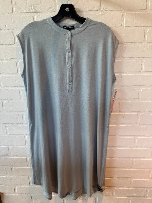 Sale Event Dress Casual Midi By Eileen Fisher In Blue, Size: S