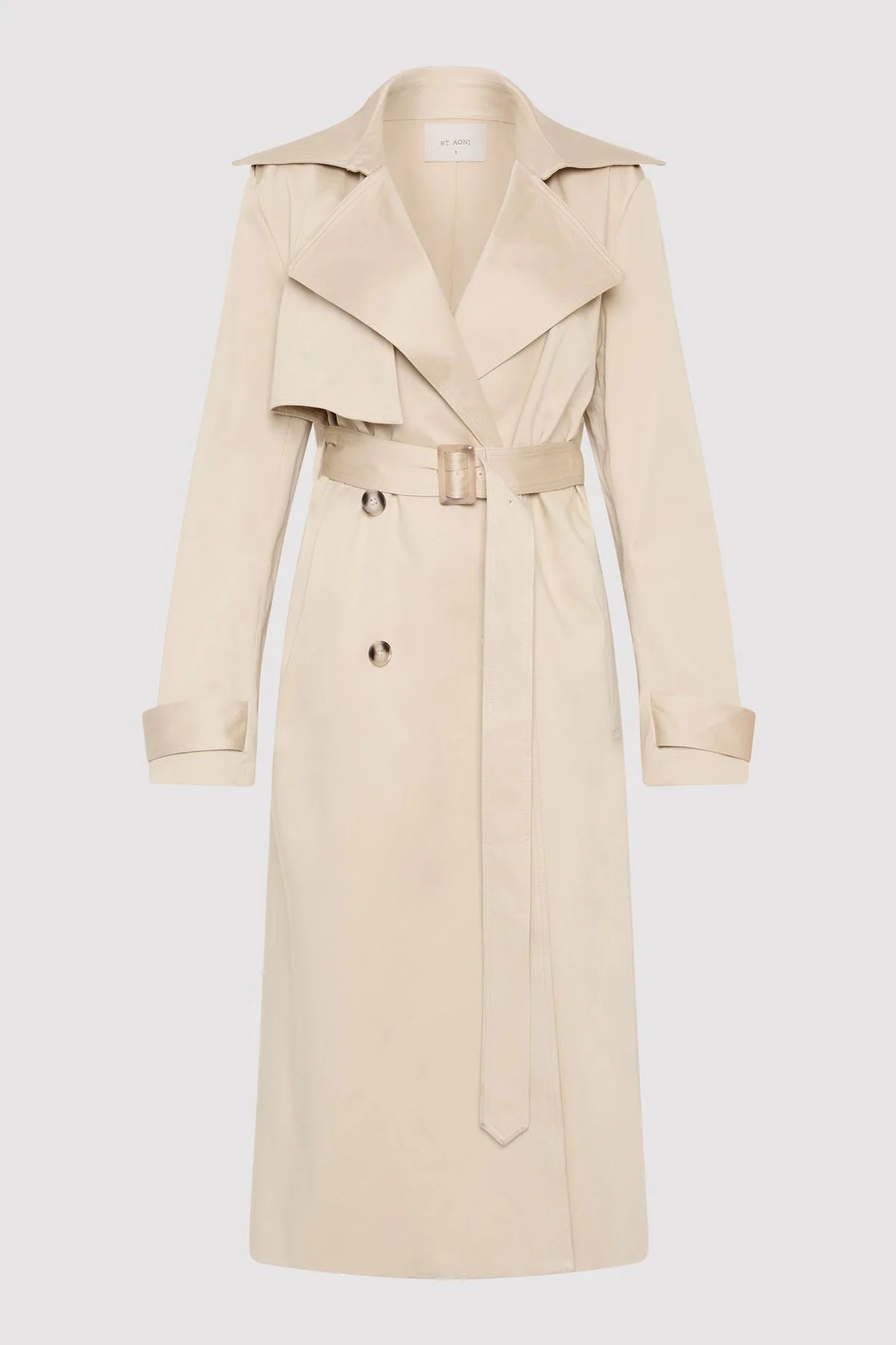Online Specials Classic Trench Coat - Champagne
